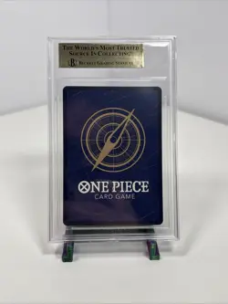 BGS Pristine 10 Monkey D. Luffy OP07-033 Promo Card 3rd Anniversary Treasure - Image 4