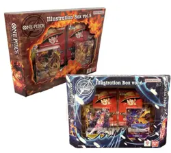 One Piece TCG Illustration Box Vol 5 & 6 BUNDLE - Image 1