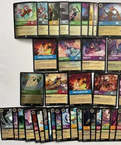 HUGE Lot Of 100’s Of Disney Lorcana TCG Cards (Foils Super Rares Legendary Etc.) - Image 2