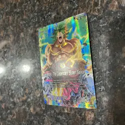 Broly the Legendary Super Saiyan Leader Foil Dragon Ball Super Card Game | LP - Image 2