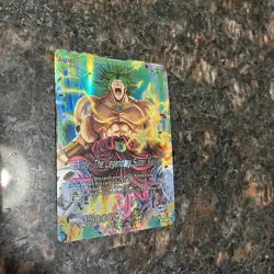 Broly the Legendary Super Saiyan Leader Foil Dragon Ball Super Card Game | LP - Image 3