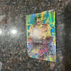 Broly the Legendary Super Saiyan Leader Foil Dragon Ball Super Card Game | LP - Image 5