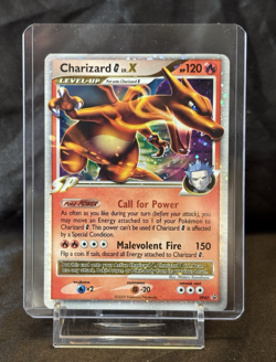 Pokemon Charizard G Lv.X DP45 Diamond & Pearl BlackStar Promo Holo Card -MP- - Image 1