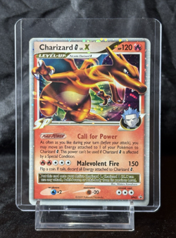 Pokemon Charizard G Lv.X DP45 Diamond & Pearl BlackStar Promo Holo Card -MP- - Image 3