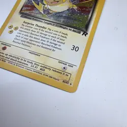 Pokemon Dark Raichu Holo TCG Card 83/82 Secret Rare 2000 - Image 4