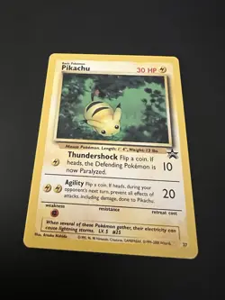 Pikachu 27/53 WOTC Promo Pokemon Card Rare NM - Image 1