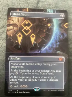 Mana Vault (Borderless) Double Masters 2022 Regular - Image 2