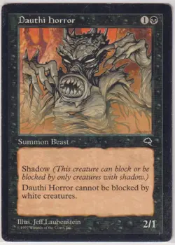 Magic the Gathering MTG Dauthi Horror (122) Tempest MP - Image 1