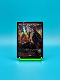 NM - 2026 Magic the Gathering, TMNT, Casey Jones, Vigilante (foil) #286 - Image 1