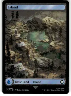 Island (0320) Universes Beyond: Fallout Foil MTG - Image 1