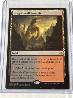 Dragonskull Summit x1 Ixalan MTG Magic the Gathering NM - Image 1