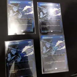 MTG FOIL Playset 4x Disdainful Stroke Cowboy Bebop Promo STD Showdown NM English - Image 1