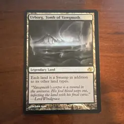 Wizards Urborg Tomb of Yawgmoth Legendary Land 2007 MTG Magic: The Gathering - Image 1