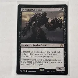 MTG Diregraf Colossus, NM-Mint, English (unplayed) Innistrad: Midnight Hunt - Image 1