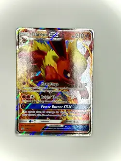 Pokemon Card Flareon GX SM171 Holo Black Star Promo Near Mint - Image 1