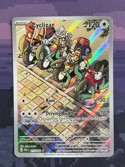 Cyclizar 215/182 Pokemon Paradox Rift Illustration Rare Near Mint - Image 1