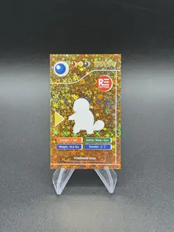 Pokemon Squirtle #007 Gold Foil Pokedex Black Edition 2024 Peru Us Seller - Image 2