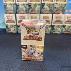 Pokemon Paldea Evolved Half Booster Box- 18 Packs Brand New & Sealed - Image 1