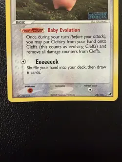 Pokemon TCG Cleffa 21/115 Unseen Forces Stamped Reverse Holo LP/NM - Image 3