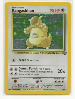 Pokemon TCG Kangaskhan 05/64 Jungle Holo - Image 1
