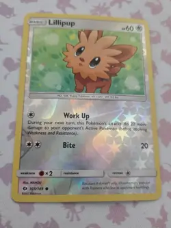 Lillipup 103/149 Sm Base Set Reverse Holo Pokemon Tcg Card NM - Image 2