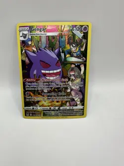 Full Art - Gengar Pokemon Sword & Shield Lost Origin Trainer Gallery #TG06 - Image 1