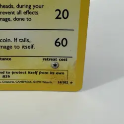 Raichu 14/102 Holo Rare 1999 Base Set Pokemon English WOTC MP Free Shipping - Image 4