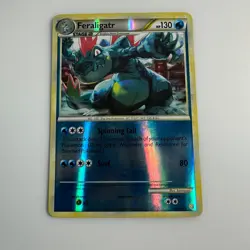 Pokemon TCG - Feraligatr 20/123 - Reverse Holo HeartGold SoulSilver [LP-] - Image 1