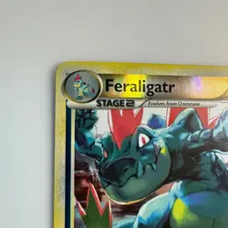 Pokemon TCG - Feraligatr 20/123 - Reverse Holo HeartGold SoulSilver [LP-] - Image 2