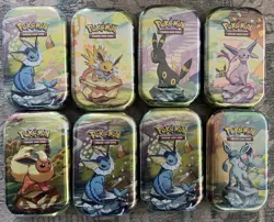 8 x Pokemon TCG Prismatic Evolutions Mini Tins | Brand New & Sealed 🔥🔥 - Image 1