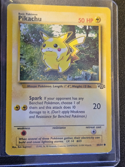 Pikachu 60/64 Jungle Regular Vintage Pokemon TCG - Image 3