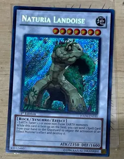 YUGIOH NATURIA LANDOISE HA04-EN030 SECRET 1st ED LP - Image 1