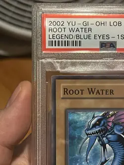 Yugioh Root Water LOB-032 Common 1st Edition PSA 10 Gem Mint Legend Of Blue-eyes - Image 4