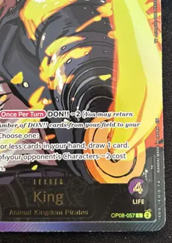 2025 One Piece EB02 King Leader SPR - Image 4