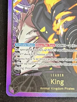 2025 One Piece EB02 King Leader SPR - Image 5