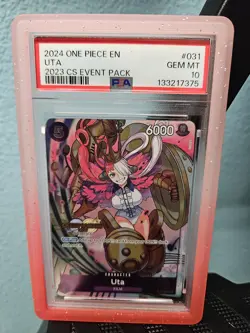 PSA 10 Uta (CS 2023 Event Pack) P-031 One Piece Championship Promo - Image 1