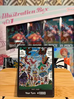 DON!! CARD (EGGHEAD) The Azure Sea's Seven DON!! Foil One Piece TCG Near Mint - Image 1