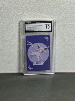 CGC 10 Espeon Point Salad Eevee Edition Korean Pokemon Card - Image 1