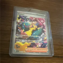 Pokemon Canari Trainer-Supporter 291/217 English Nintendo Card 2024 - Image 1
