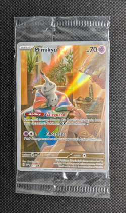 Mimikyu 075 Promo Sealed Sv: Scarlet & Violet Cards Holo - Image 1