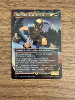 MTG Secret Lair Marvel Wolverine, Best There Is (Rainbow Foil) NM - Image 1