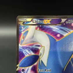 Latios EX Full Art 101/108 Roaring Skies Holo Pokemon Card MP - Image 3