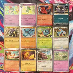 Pokemon Ralts, Kirlia, Magcargo, Gastly & Raikou Card Lot (12 Cards) cosmo Holos - Image 1