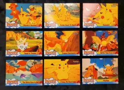 Pikachus Vacation (Lot of 9)- Topps Pokemon Non Holo See Description For Cards - Image 1
