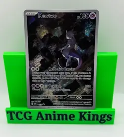 Mewtwo 052 Sv: Scarlet & Violet Promo Cards Holo Full Art Black Star - Image 1