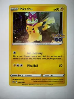 Pikachu SWSH234 SWSH: Sword & Shield Promo Cards Holo Pokemon Go 💎 💎 - Image 1