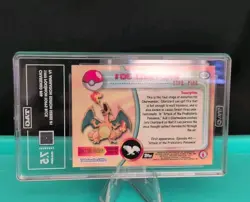 Topps Series Charizard #06 Graded Card 7.5 NM TAG FREE SHIPPING - Image 3
