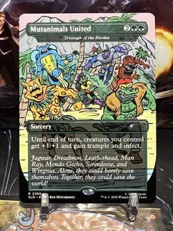 MTG | Mutanimals United - Triumph of the Hordes [Secret Lair TMNT] NF - Image 1