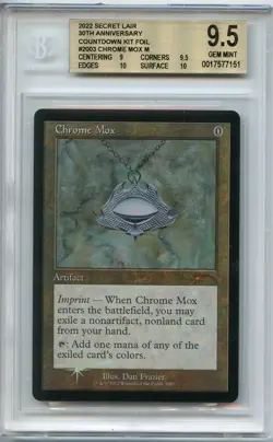 2022 MTG SECRET LAIR DROP FOIL #2003 CHROME MOX BGS 9.5+ (w/ subs) - Image 1