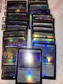 magic the gathering TMNT Foi Rare & Mythic Lot (30+) - Image 2